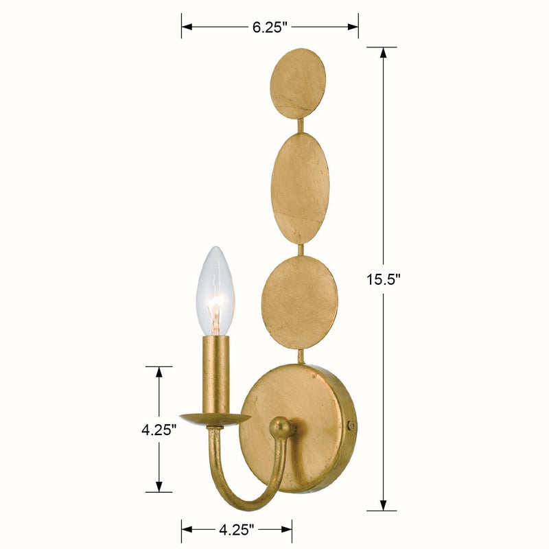 Lena Glass Shade Wall Sconce