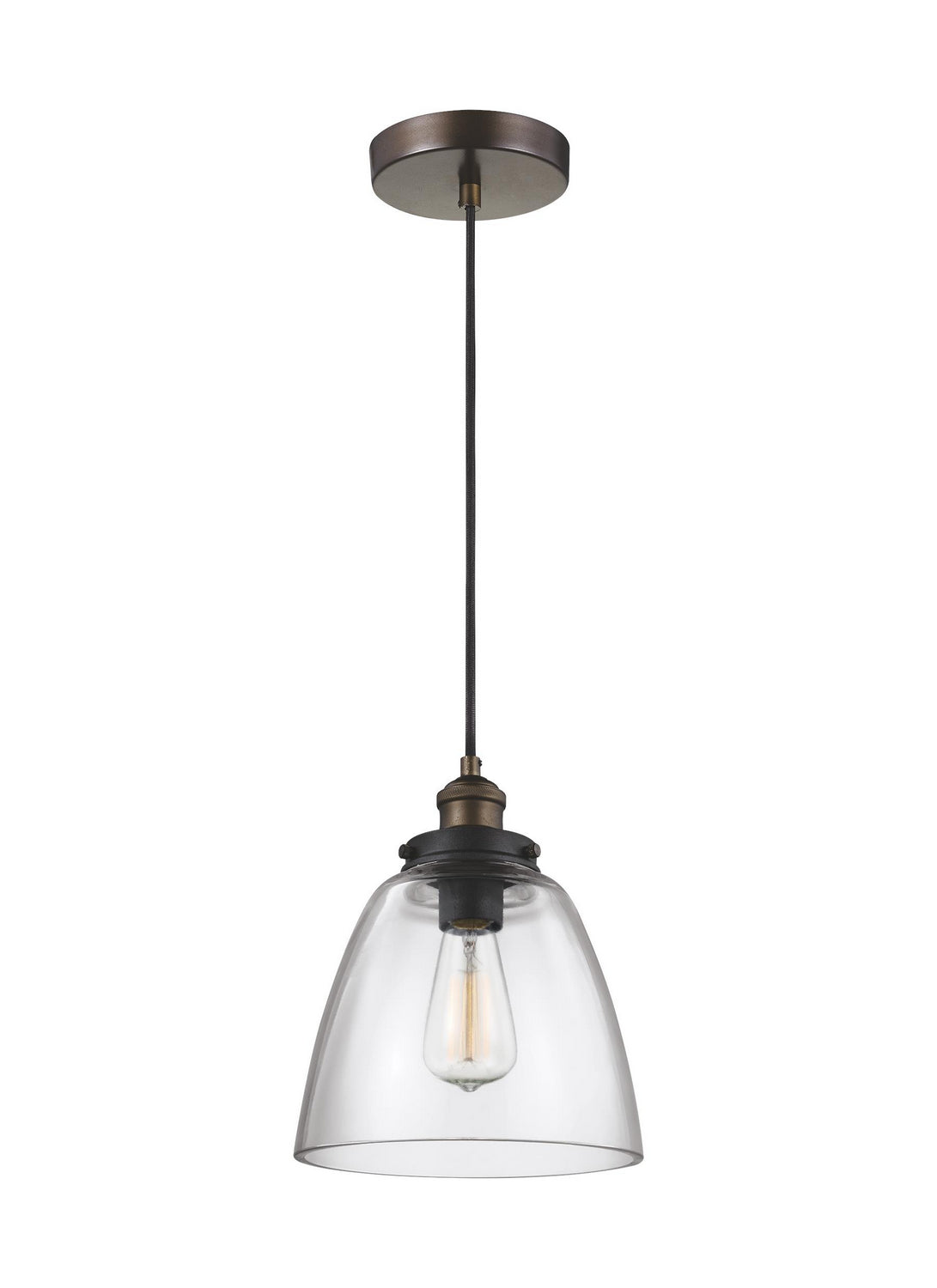 Baskin Dome Pendant - P1349MBK by Visual Comfort Studio from Cleveland ...