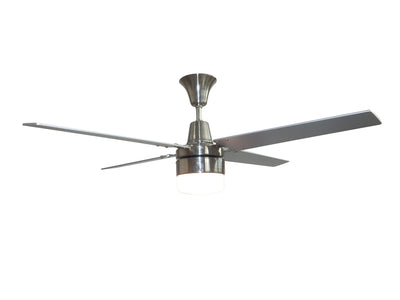 Craftmade - CON48BNK4C1 - 48"Ceiling Fan - Connery - Brushed Polished Nickel