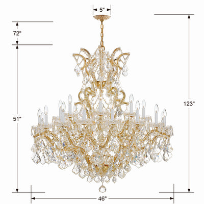 Maria Theresa Multi Tier Chandelier