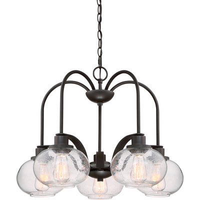 Quoizel - TRG5105OZ - Five Light Chandelier - Trilogy - Old Bronze