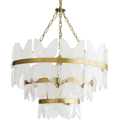Arteriors-Millie Chandelier-Antique Brass