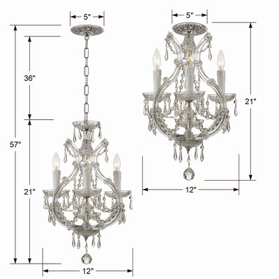Maria Theresa Dish Chandelier