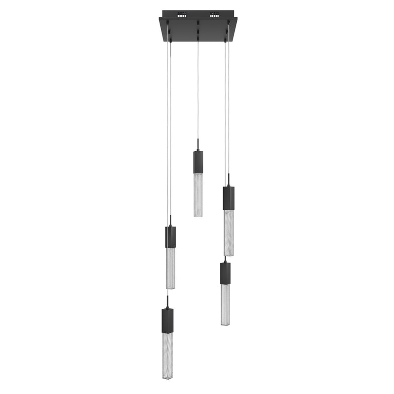 Boa 5LT Square Multi Light Pendant