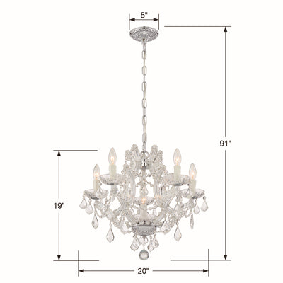 Maria Theresa Dish Chandelier