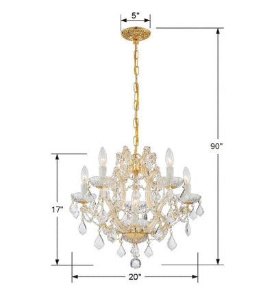 Maria Theresa Dish Chandelier