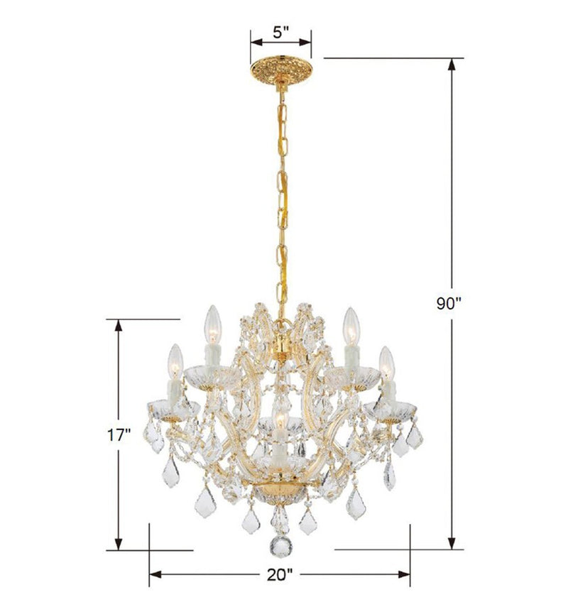 Maria Theresa Dish Chandelier