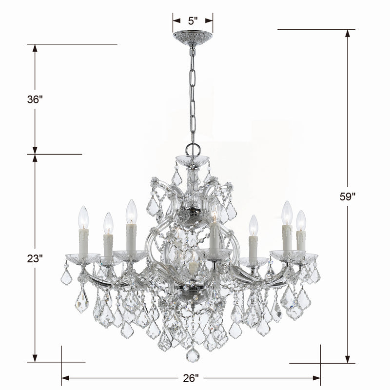 Maria Theresa Dish Chandelier
