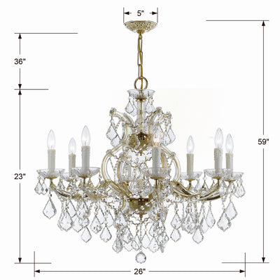 Maria Theresa Dish Chandelier