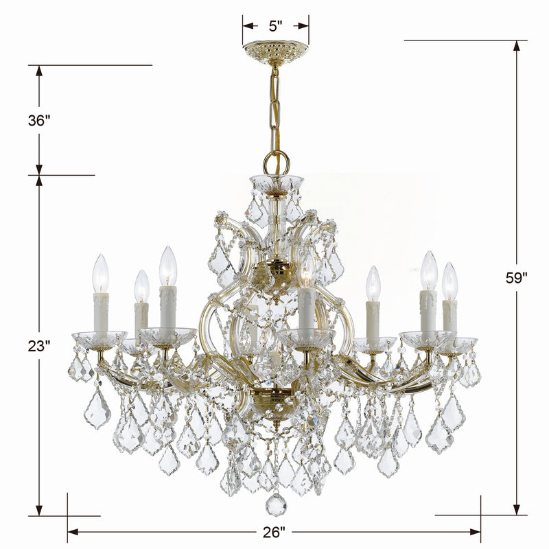 Maria Theresa Dish Chandelier