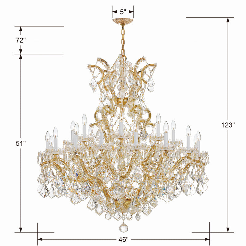 Maria Theresa Multi Tier Chandelier