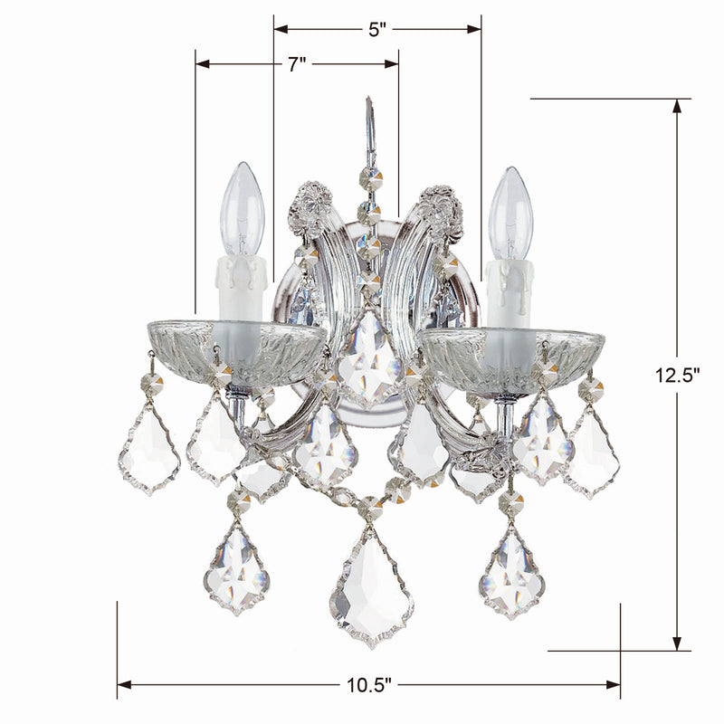 Maria Theresa Two Cup Sconce