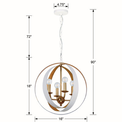 Luna Sphere Chandelier
