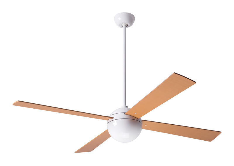 Modern Fan Co - BAL-GW-52-MP-NL-005 - Gloss White