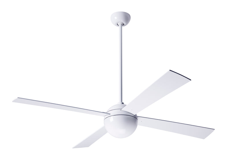 Modern Fan Co - BAL-GW-52-WH-NL-005 - Gloss White