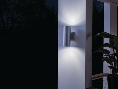 Cylinder Incandescent Up/Downlight Wall Light