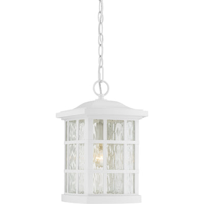 Quoizel - SNN1909W - One Light Outdoor Hanging Lantern - Stonington - Matte White