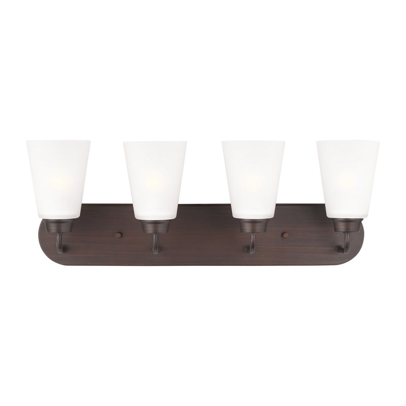 Generation Lighting - 4415204-710 - Four Light Wall/ Bath - Kerrville - Bronze