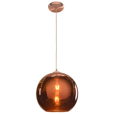 Access - 28102-BCP/CP - One Light Pendant - Glow - Brushed Copper