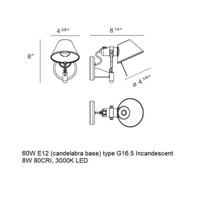Tolomeo Micro Wall Spot