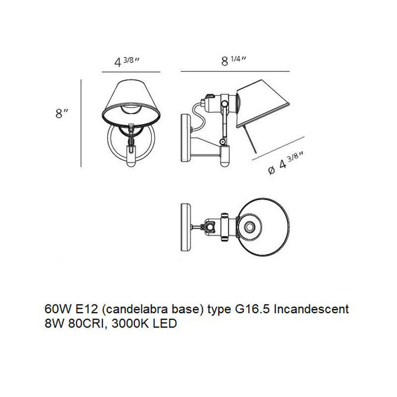 Tolomeo Micro Wall Spot