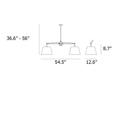 Tolomeo Double Shade Suspension