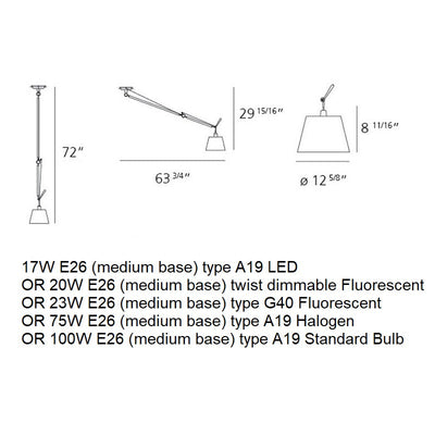 Tolomeo Off Center Suspension