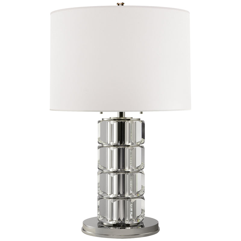 Ralph Lauren - RL 3920CG-WP - Two Light Table Lamp - Brookings - Crystal