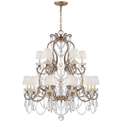 Ralph Lauren - RL 5231GI-S - 18 Light Chandelier - Adrianna - Gilded Iron