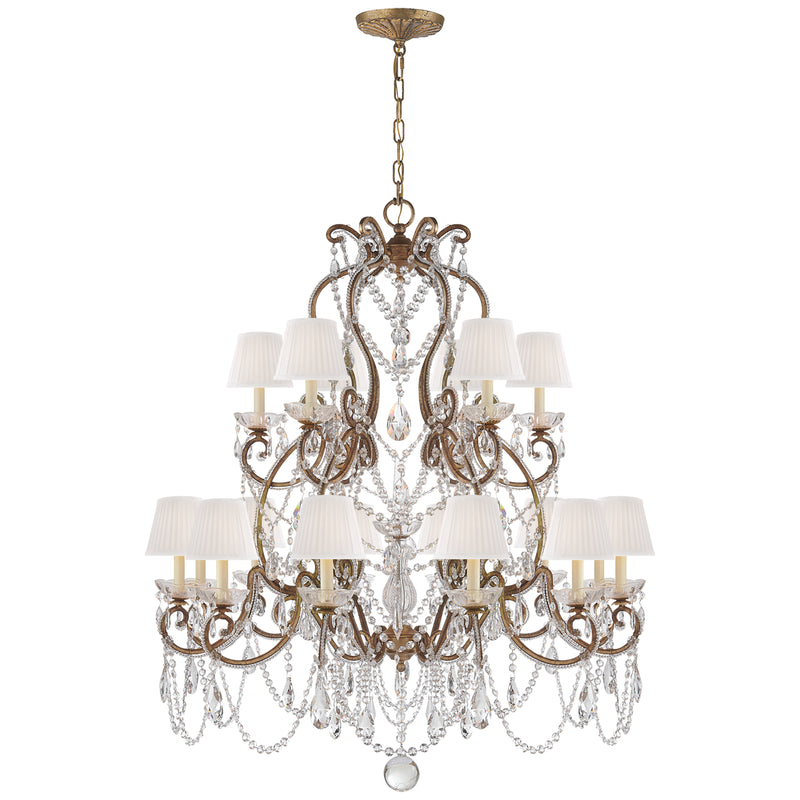 Ralph Lauren - RL 5231GI-S - 18 Light Chandelier - Adrianna - Gilded Iron
