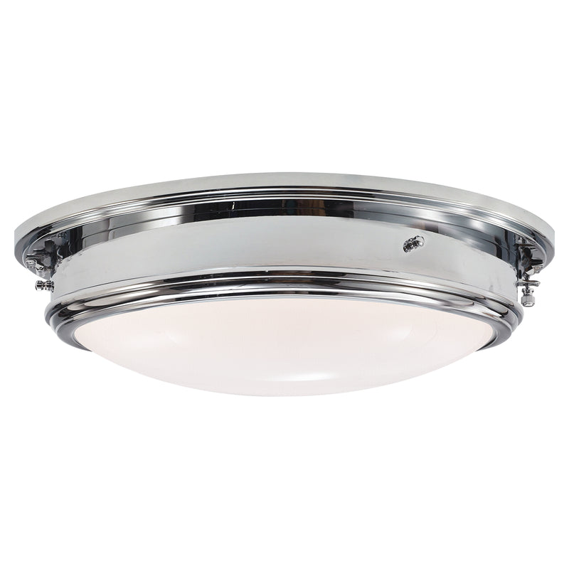 Ralph Lauren - RL19024PN - Two Light Flush Mount - Marine Porthole - Polished Nickel