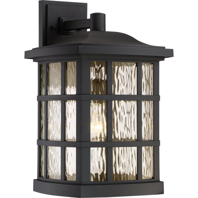 Quoizel - SNN8411K - One Light Outdoor Wall Lantern - Stonington - Mystic Black