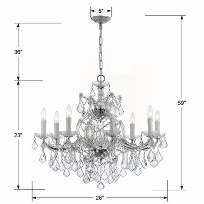 Maria Theresa Dish Chandelier