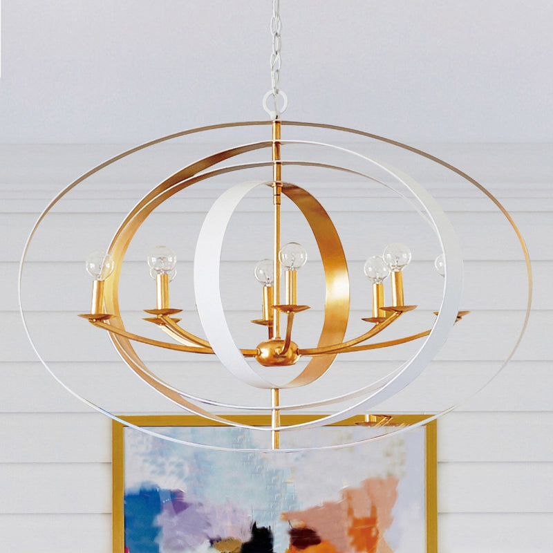 Luna Oval Chandelier