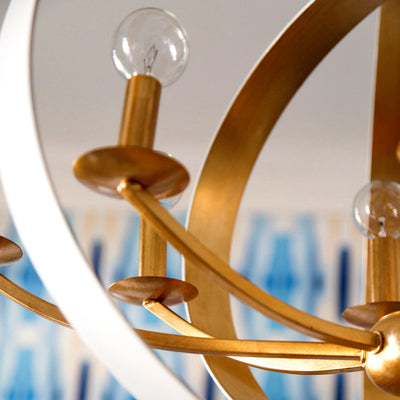 Luna Oval Chandelier
