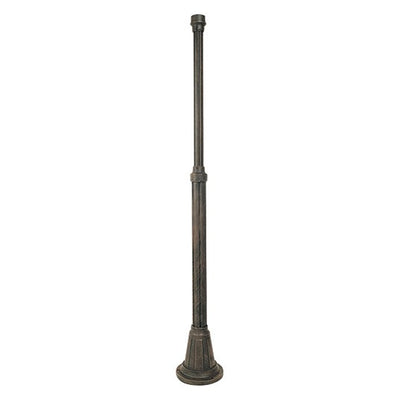 Maxim - 1092RP/PHC11 - Anchor Pole with Photo Cell - Poles - Rust Patina