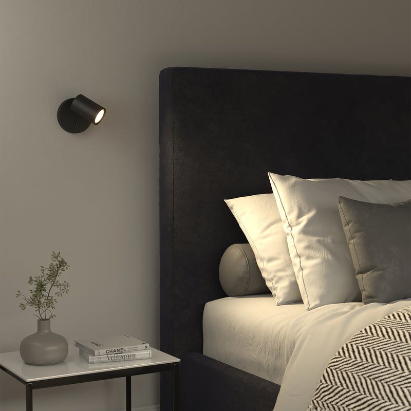 Ascoli Single Wall Spot Light with Switch