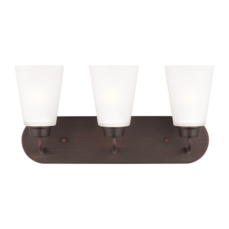 Generation Lighting - 4415203EN3-710 - Three Light Wall / Bath - Kerrville - Bronze