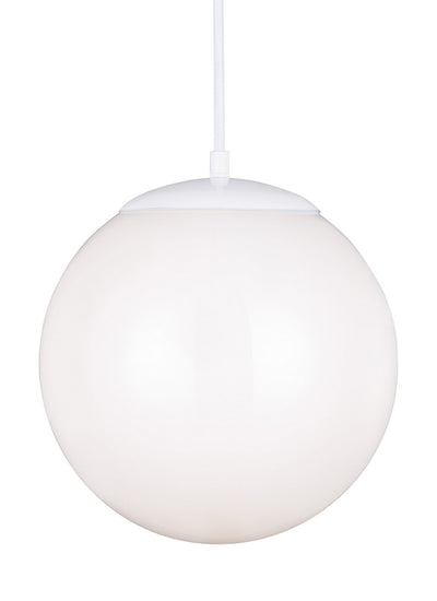 Visual Comfort Studio - 6022EN3-15 - One Light Pendant - Leo - Hanging Globe - White