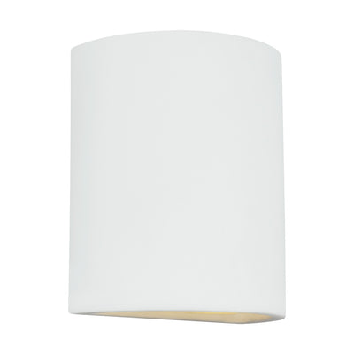Generation Lighting - 8304701-714 - One Light Outdoor Wall Lantern - Paintable Ceramic Sconces - Unfinished Ceramic