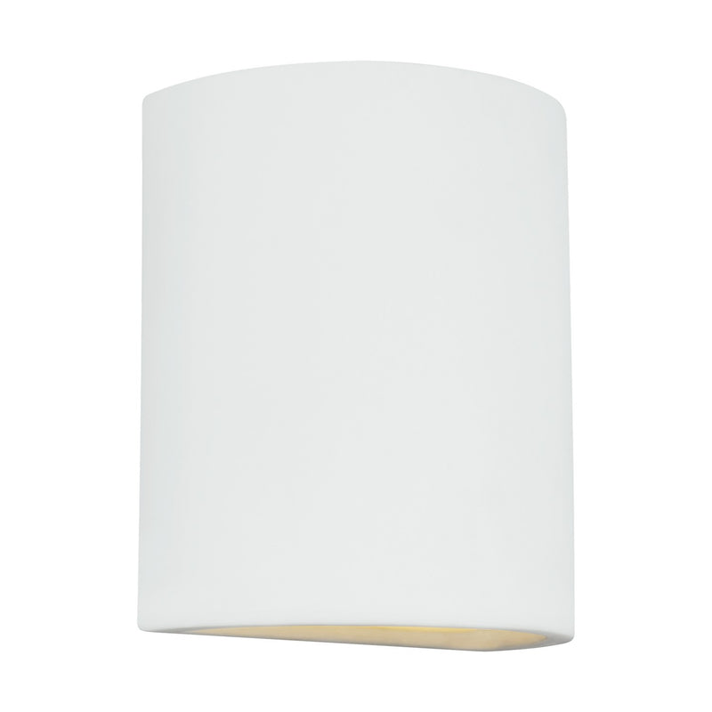 Generation Lighting - 8304701-714 - One Light Outdoor Wall Lantern - Paintable Ceramic Sconces - Unfinished Ceramic