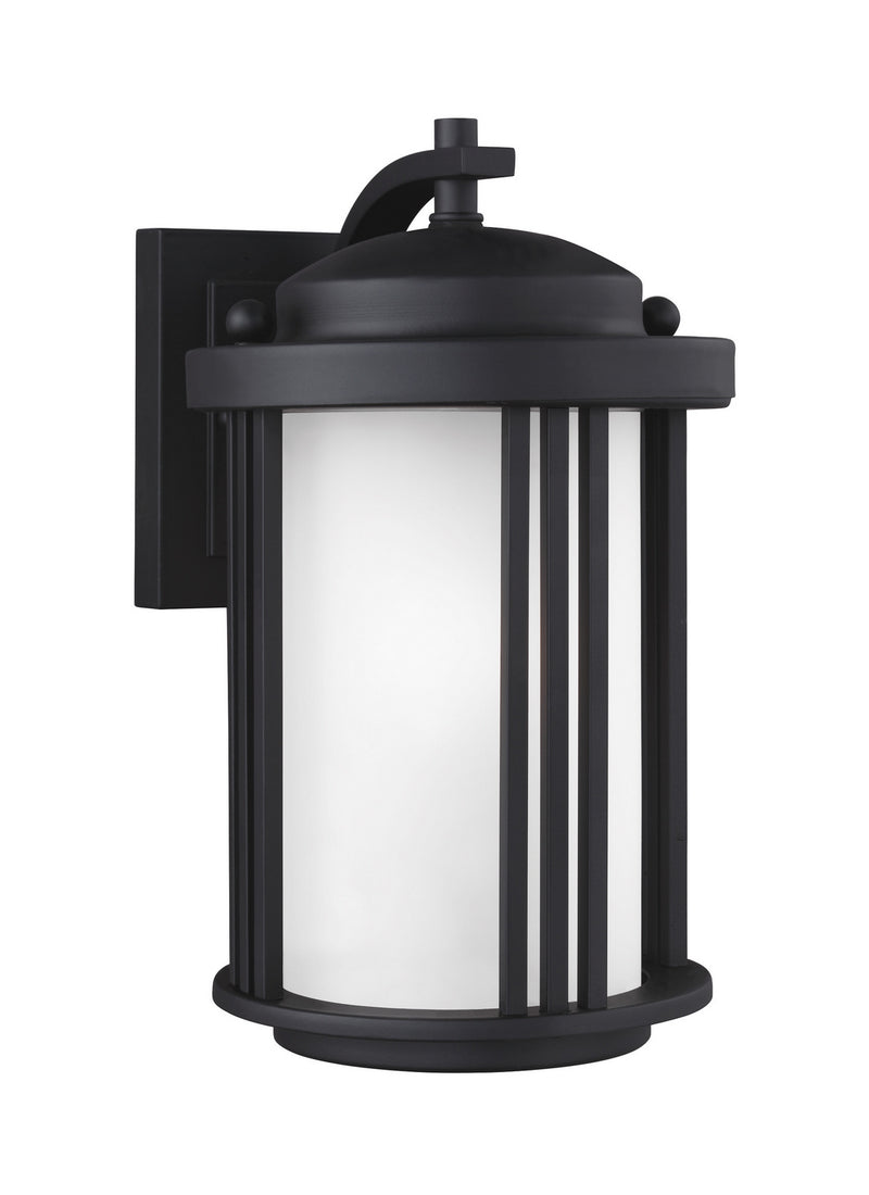Generation Lighting. - 8547901EN3-12 - One Light Outdoor Wall Lantern - Crowell - Black