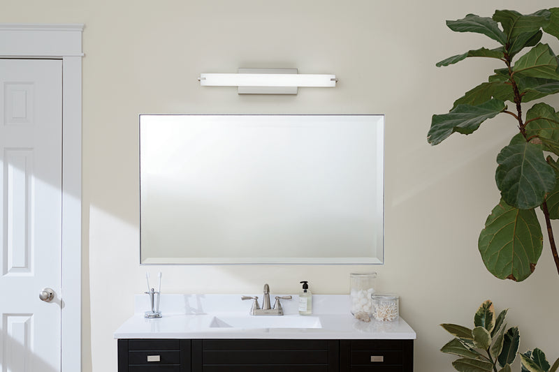 Round Linear Bathroom Vanity Light
