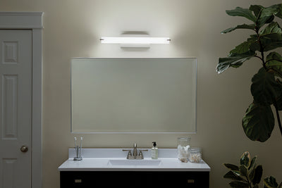 Round Linear Bathroom Vanity Light