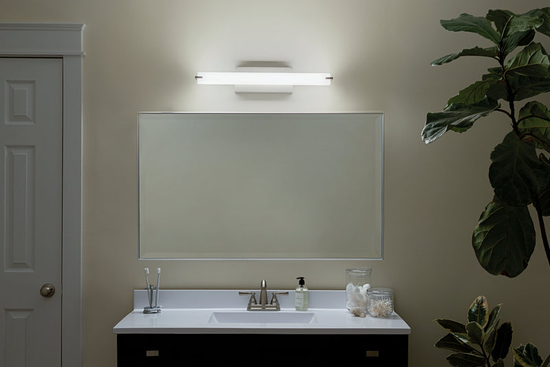 Round Linear Bathroom Vanity Light