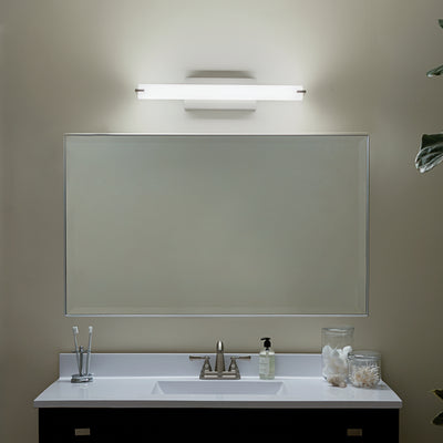 Round Linear Bathroom Vanity Light