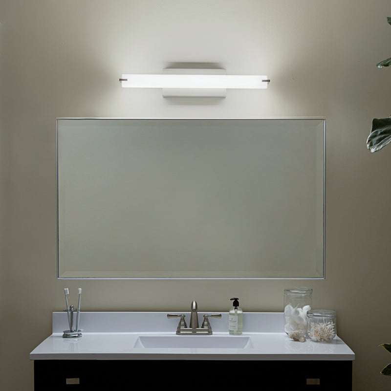Round Linear Bathroom Vanity Light