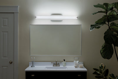 Round Linear Bathroom Vanity Light