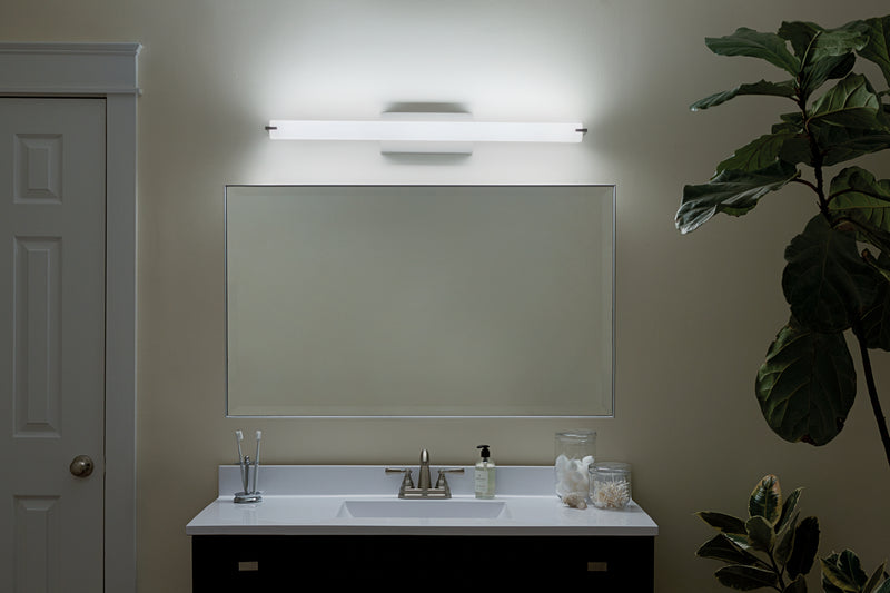 Round Linear Bathroom Vanity Light