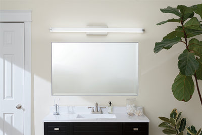 Round Linear Bathroom Vanity Light